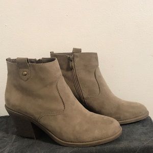 Tan boots/booties